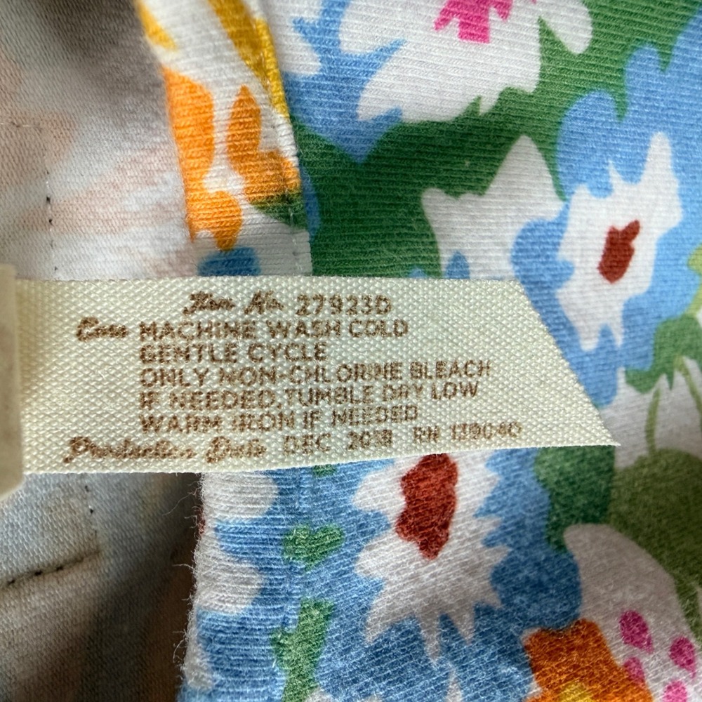 Matilda Jane Floral Dress Baby 6-12M Multi Color Cottagecore Boho Eyelet Trim - Picture 5 of 5